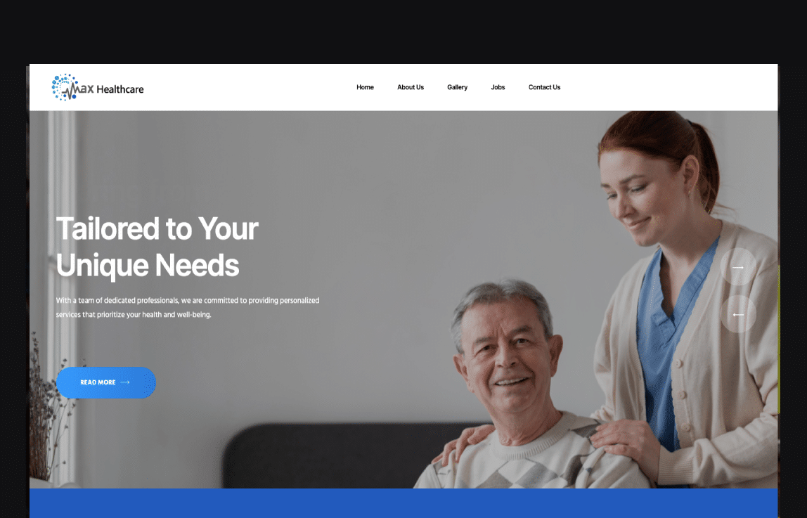 Image gallery marquee