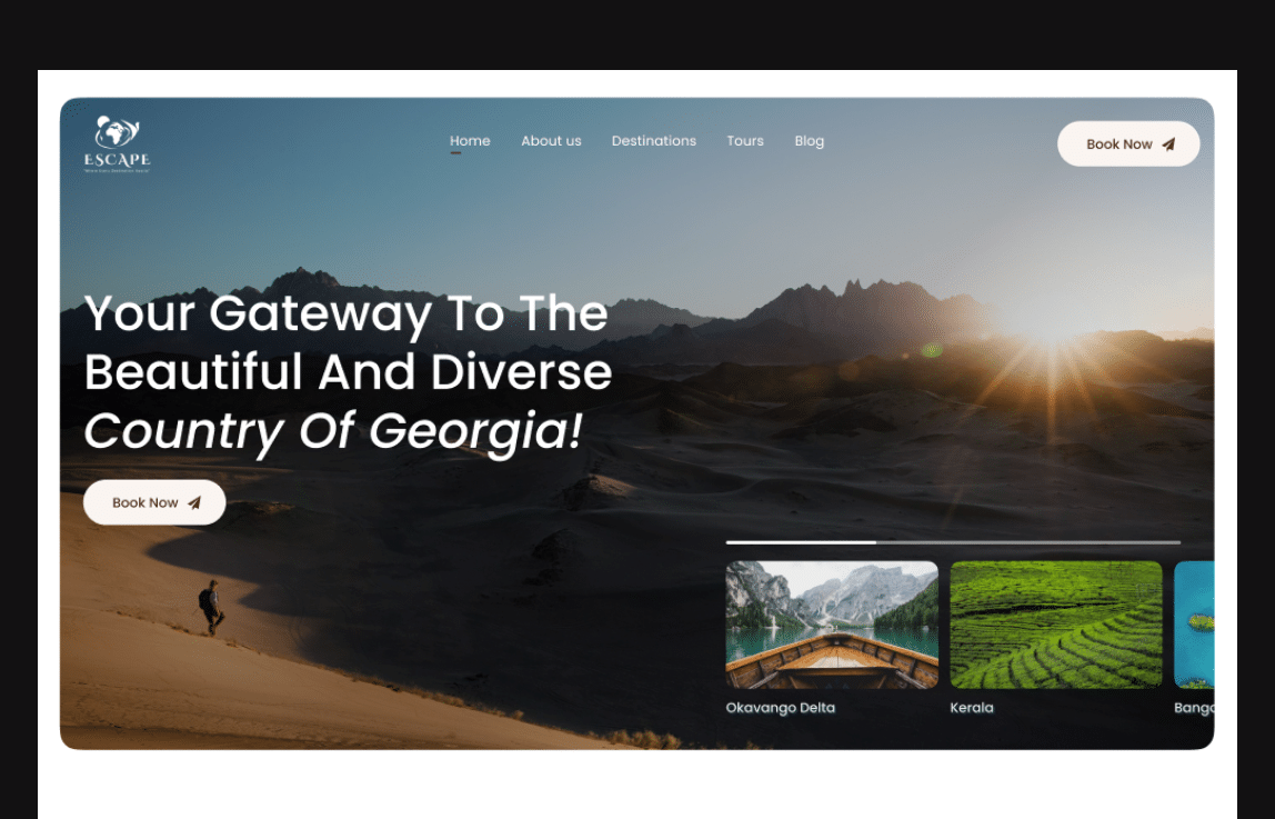 Image gallery marquee